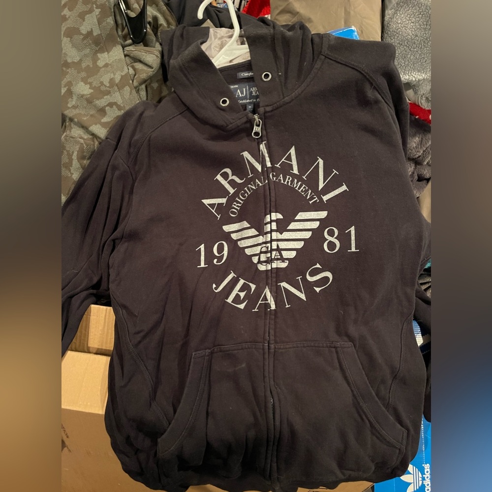 COPY - Armani Jeans black hoodie